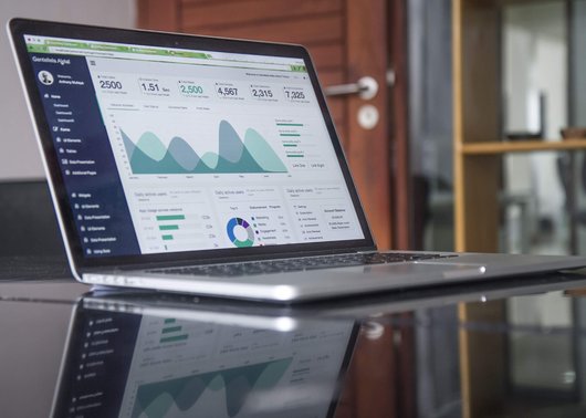 Application Quietus statistique tableau de bord